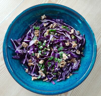salade chou rouge
